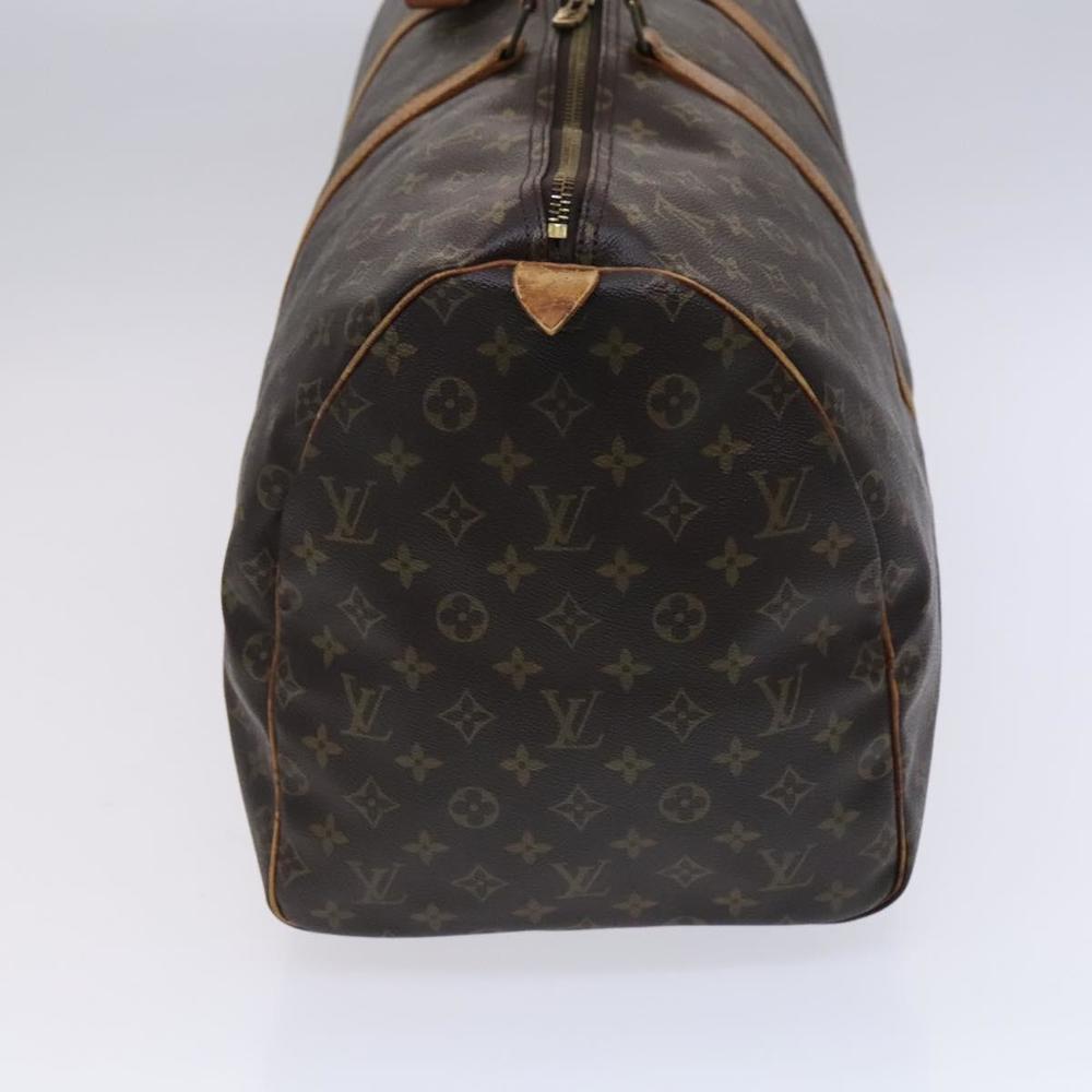 LOUIS VUITTON Monogram Keepall 55 Boston Bag M41424 LV Auth EC703 - Picture 3 of 16